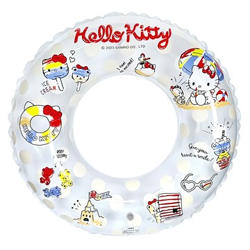 SUCCESS 成功 Kitty 充氣游泳圈 適用年齡三歲以上 兒童游泳輔助用  1個