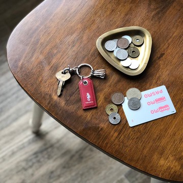 日本製【Takumicsタクミクス】品牌LOGO鑰匙圈