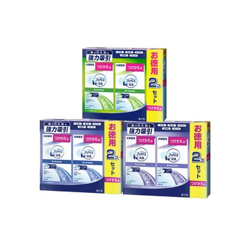 Febreze 日本W放置型果凍凝膠消臭劑補充盒(3款可選)130gx2入/盒(本品不含外蓋)