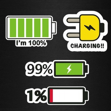 車身貼 電動機車貼紙 新能源電動車貼紙 電動車貼紙 車充電池貼紙 創意裝飾貼畵