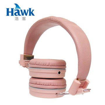 Hawk E1000兒童頭戴耳機-粉紅色