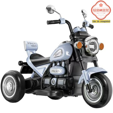 【遙控雙模】兒童電動摩托車 寶寶三輪車 電動車 玩具車 可坐人帶挎鬥 充電式 1-3歲男女童 室內外遊樂