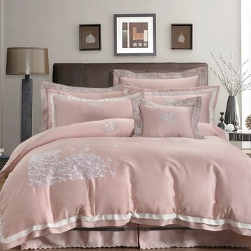 (雙人/加大/特大) / 60支刺繡天絲兩用被床組 / 蘊棻 / HOYACASA