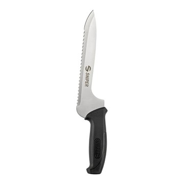 AMBROGIO SANELLI 山里尼 SUPRA彎麵包刀 S371018 117g  18cm  黑色  1支
