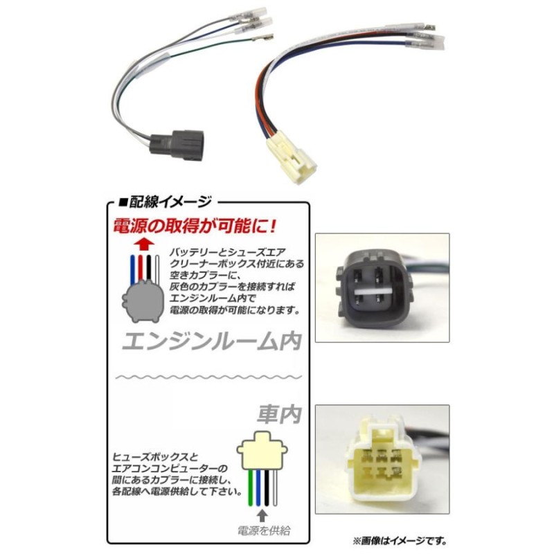 RU1 RU2 RU3 RU4 ヴェゼル ヴェゼルハイブリッド ヒューズボックス 電源取出しハーネス オプションカプラー 分岐用 ホンダ  ランキング2022 - 車用工具、修理、ガレージ用品