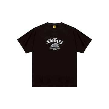 CACO-MIT 總是想睡慵懶貓咪印花短T-男【J1CA507】