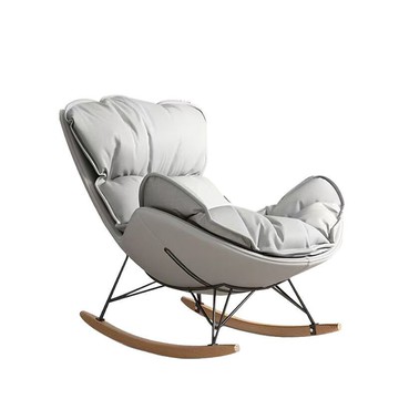 網紅搖搖躺椅成人懶人沙發客廳陽臺家用單人休閑龍蝦蝸牛椅[010209DD]