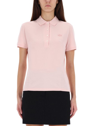 lacoste polo with logo