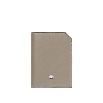 萬寶龍大師傑作（大班）精選柔軟系列迷你皮夾， 4 卡式