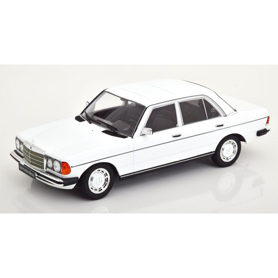 ミニカー メルセデスベンツ 1975 230E W123 白 1/18 KKS Mercedes 230E 