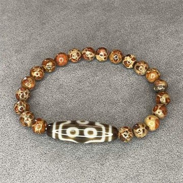 【戴昇金】七眼天珠 龍宮舍利 手串