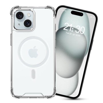 City Boss for iPhone15  6.1 5D超越美型透明磁吸殼