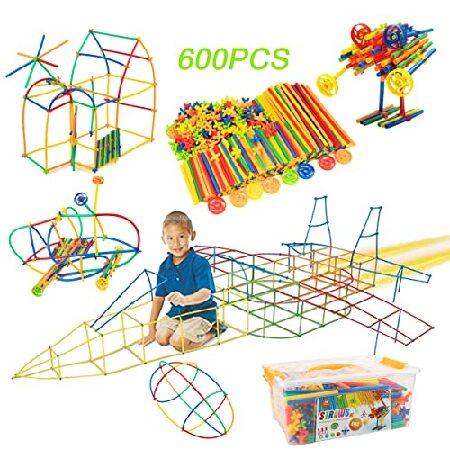 Vanmor Straw Constructor STEM Building Toys Sets, 600Pcs