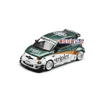 『 單位日貨 』 #1216 MINI GT 1/64 Abarth 595 LB-WORKS TY Edition