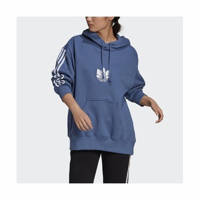 アディダス アディカラー 3d トレフォイル オーバーサイズパーカー レディース ピンク Xs Adidas 通販 Lineポイント最大get Lineショッピング