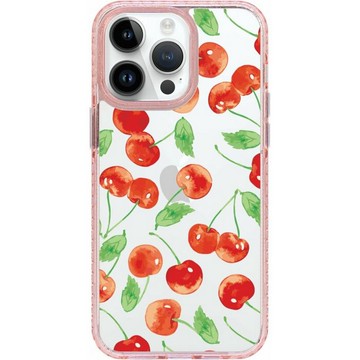 創意系列 鮮甜櫻桃 iPhone16 Samsung S25氣墊標準防摔鏡面手機殼