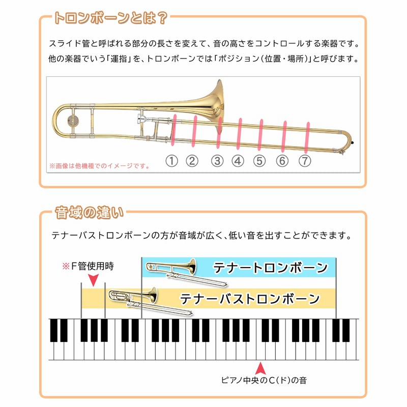 Jマイケル テナーバストロンボーン B♭ F管 クリアラッカー TB-650L ロータリー付き【ダブル検品後発送】初心者 | LINEブランドカタログ