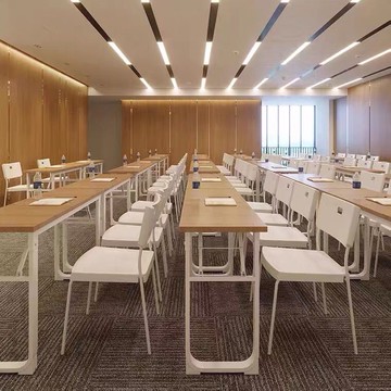 【台灣公司 可打統編】折疊培訓桌椅簡約長條桌教育機構學生課桌電腦桌會議桌餐桌椅包郵 y8182