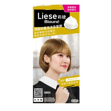 莉婕 頂級奶霜泡沫染髮劑 0SP 淘氣可愛蜜茶棕