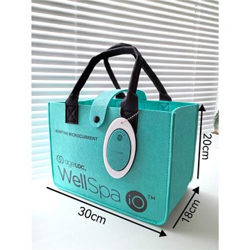 云朵機手提袋Nuskin如新Well Spa毛氈掛件包托特包大容量手提包