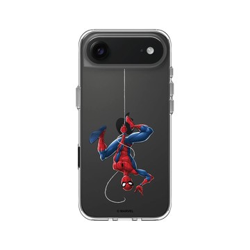 iPhone Air Clear Case（相機按鈕） 透明 - 迪士尼-漫威 Marvel - Spider-Man Upside Down