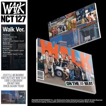 ⭐韓國代購正版⭐【正品】NCT全新未拆127NCT127正規新專迴歸哥組WALK