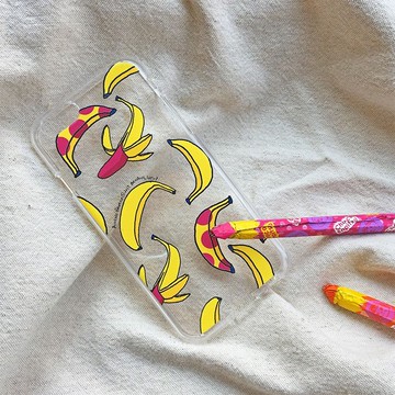 Pink banana_Jelly Hard 手機殼_MagSafe