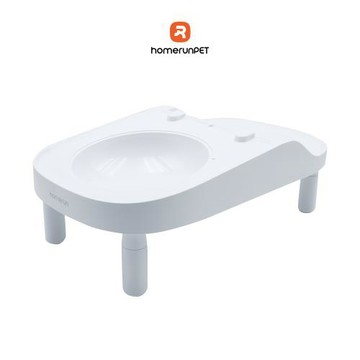【Homerunpet 霍曼】霍曼餵食器增高餐架(單碗)