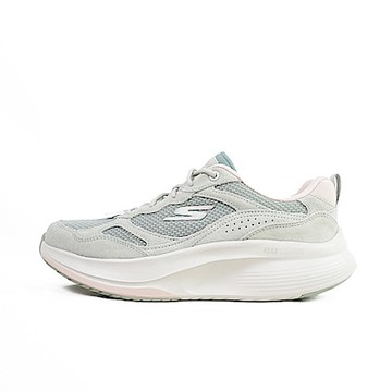 Skechers Go Walk Max Walker [125060SAGE] 女 健走/步行鞋 舒適 透氣 灰 粉紅
