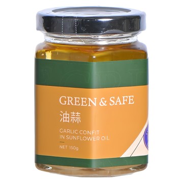 GREEN&SAFE 永豐餘生技 油蒜 台灣產  150g  1罐