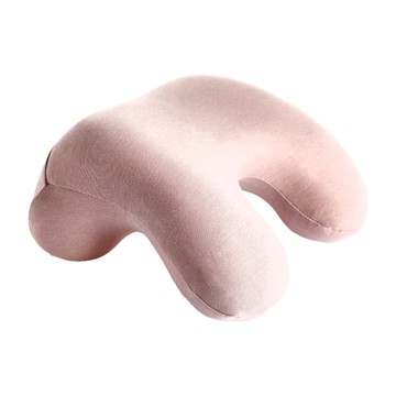 Dema Homer 學生午睡枕 藕粉色 棉套聚酯纖維枕芯  28 x 25.5 x 12cm