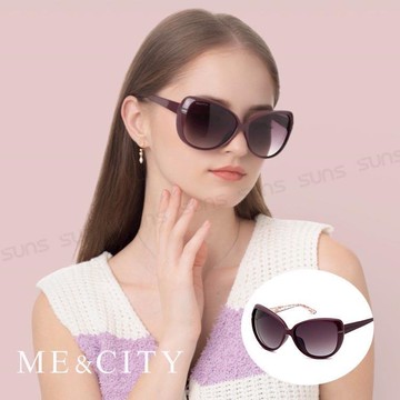 【SUNS】ME&CITY 時尚簡約太陽眼鏡 義大利設計款 抗UV(ME 120006 E441)