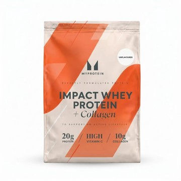 Impact Whey Protein + Collagen - 2.07kg - 90servings - Unflavoured