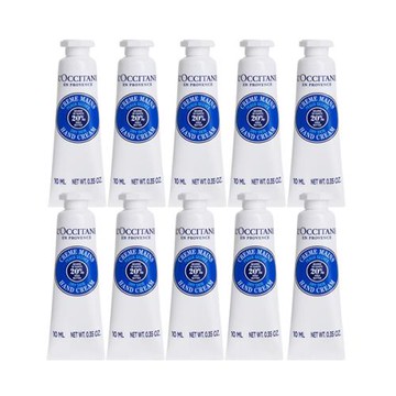 LOccitane歐舒丹 乳油木護手霜10ml*10入組(航空版)
