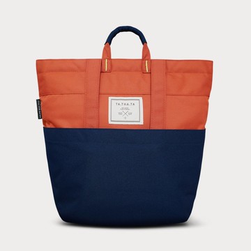 Swift Relife Brick 橘色後背包，可轉換式托特包後背包，筆記型電腦托特包