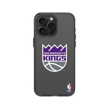 iPhone 15 Pro Max Clear 酷墨灰 - NBA - Logo-沙加緬度國王 Sacramento Kings