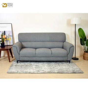 WAKUHOME 瓦酷家具 Rico 透氣貓抓皮耐磨沙發-三人座 寬200x深84x高95cm(坐深51cm)