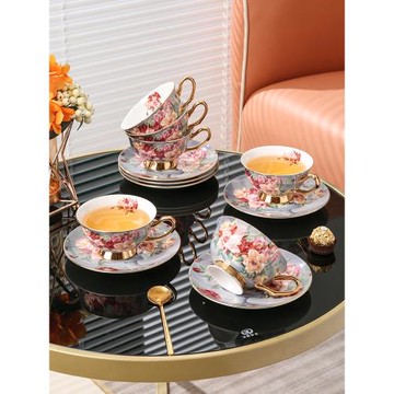 咖啡杯高檔精致對杯禮盒結婚生日禮物下午茶杯子一對伴手禮高級感