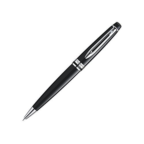 Waterman Expert ブラックラッカー クロムトリム ボールペン 並行輸入品