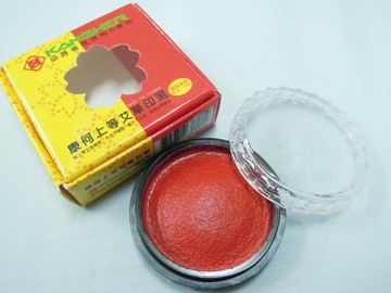 康何 KA-180 上等 艾草印泥 ( 印面直徑：60mm )