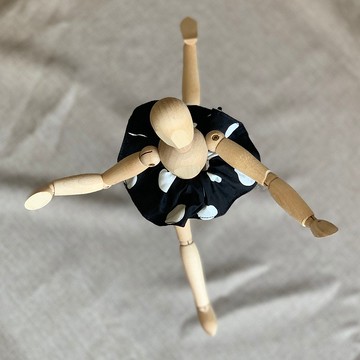 大圓點點髮束/大腸圈