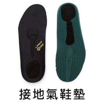 CHA KA超導接地氣 抗靜電鞋墊-黑(女291130830)