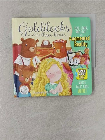 【書寶二手書T8／少年童書_Y7G】Goldilocks and the Three Bears: Free Hippo Magic App Included_Lambert, Nat/ Butcher, Rosie