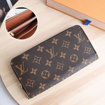 LV M42616 M60017 ZIPPY 新版經典花紋拉鍊長夾