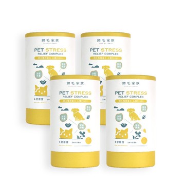 【歸毛家族】Good寶系列寵物保健品－舒壓寶4入組