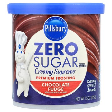 Pillsbury, Creamy Supreme，優質糖霜，巧克力軟糖味，15 盎司（425 克）