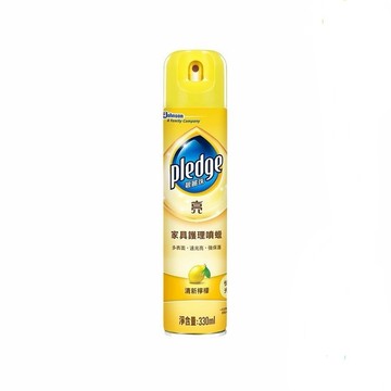 碧麗珠 傢俱噴蠟 檸檬 330ml 黃咖