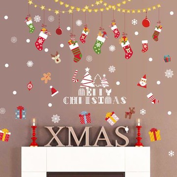 時尚壁貼- 糖果襪吊飾 HM92044ds