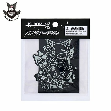 小禮堂 Sanrio 三麗鷗 酷洛米 造型貼紙組 13枚入 (酷洛米的魔法鑰匙)