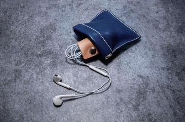 彈片口金零錢包 | 手縫皮革材料包 | BSP122